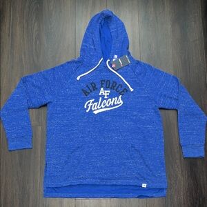 Fanatics Air Force Falcons Royal Blue Blue Air Force Hoodie, Size: 2XL